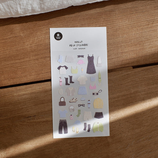 SUATELIER Dailylook Stickers | Kool Seoul