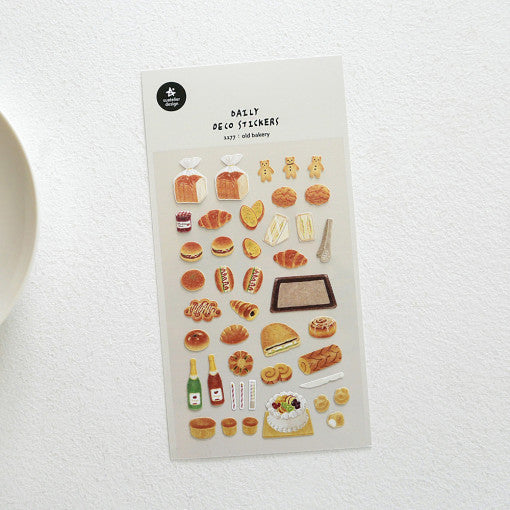 SUATELIER Old Bakery Stickers | Kool Seoul