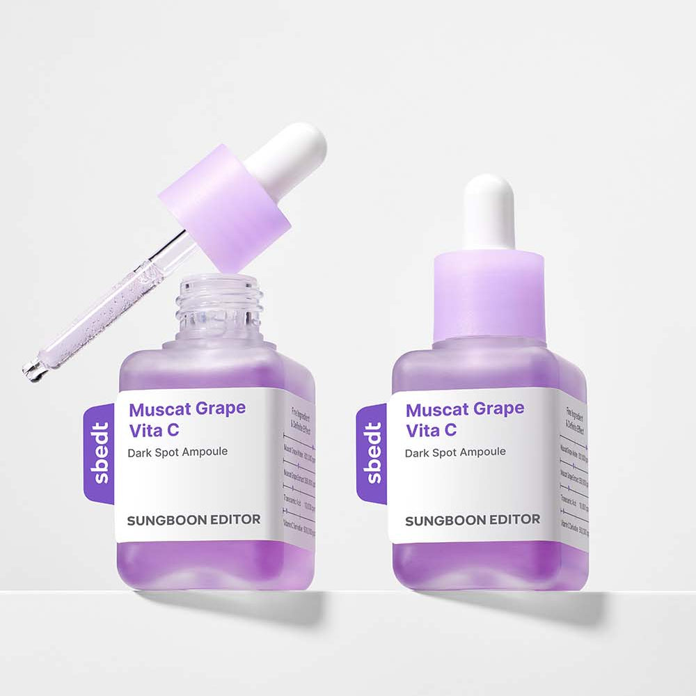 SUNGBOON EDITOR Grape Vita C Dark Spot Whitening Ampoule 40ml