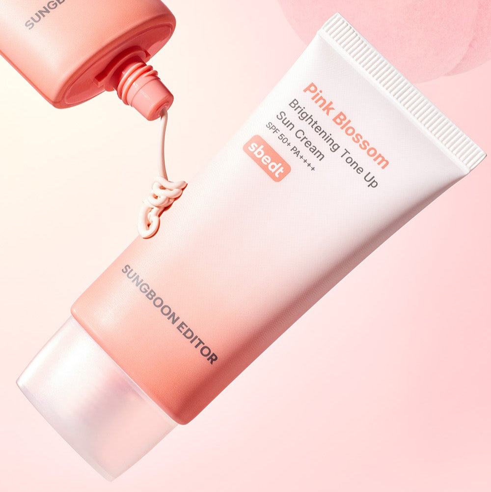 SUNGBOON EDITOR Pink Blossom Brightening Tone-Up Sunscream 50ml