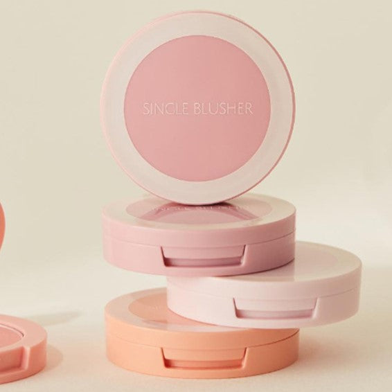 THE SAEM Saemmul Single Blusher (Beige & Coral) 5g | Kool Seoul
