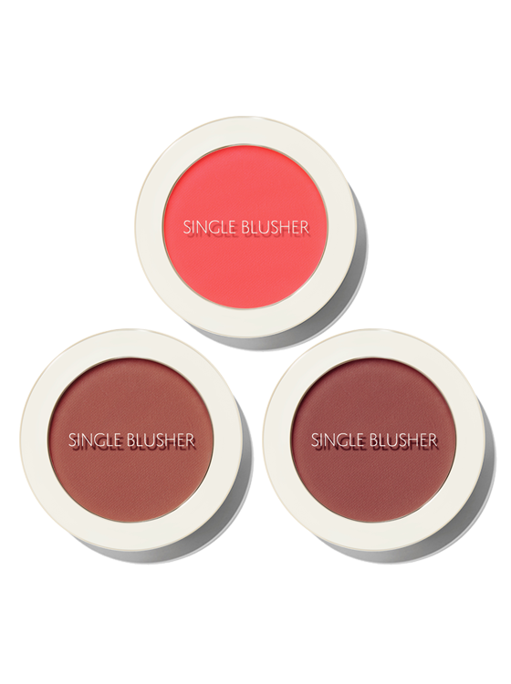 THE SAEM Saemmul Single Blusher (Red) 5g | Kool Seoul