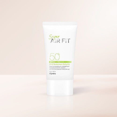 A'PIEU Super Air Fit Mild Sunscreen Daily EX 50ml | Kool Seoul