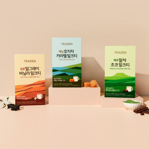 TEAZEN Milk Tea 20 Sticks | Kool Seoul