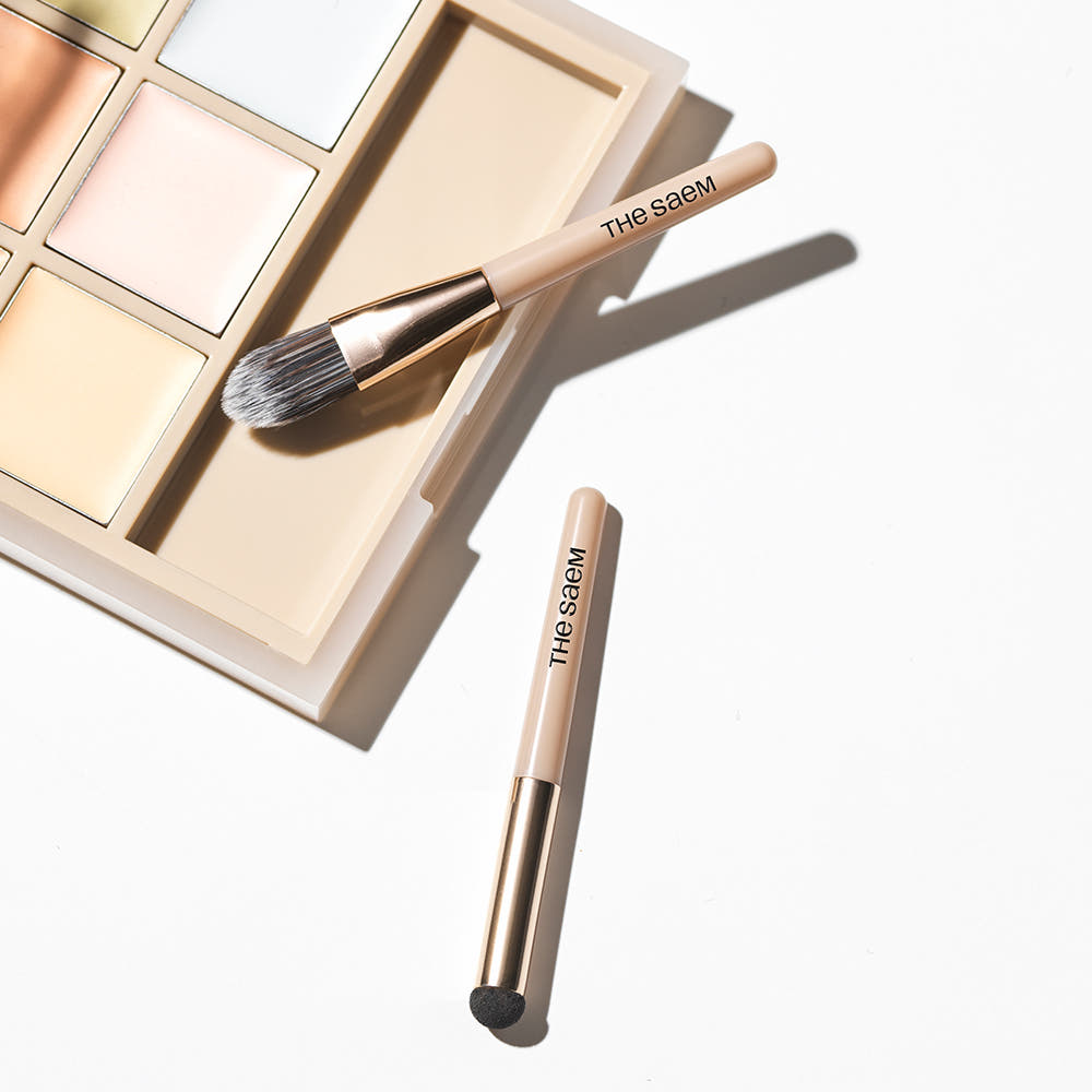 THE SAEM Cover Perfection Concealer Palette with brushes