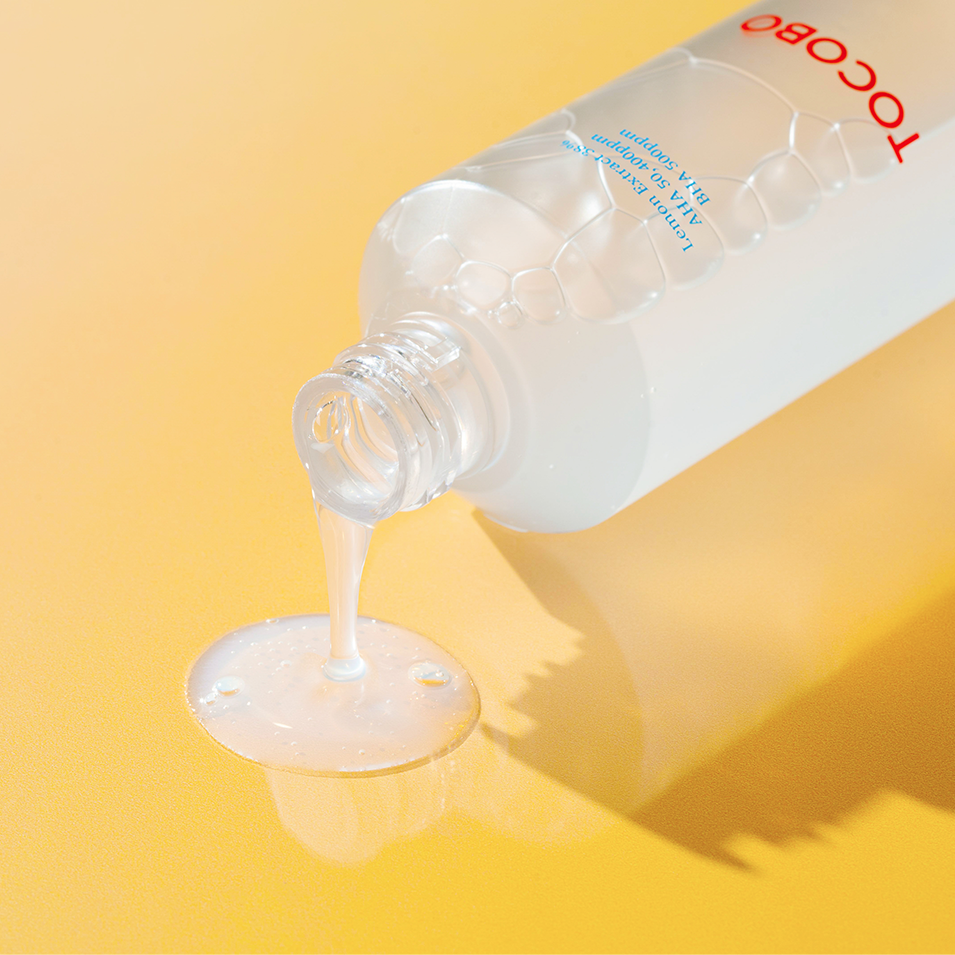 TOCOBO AHA BHA Lemon Toner disponible sur Ma petite Coree, ton Eshop 100% K-beauty en direct de Seoul