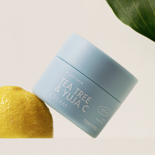 TONYMOLY Pure Dew Tea Tree & Yuja C Cream 50ml