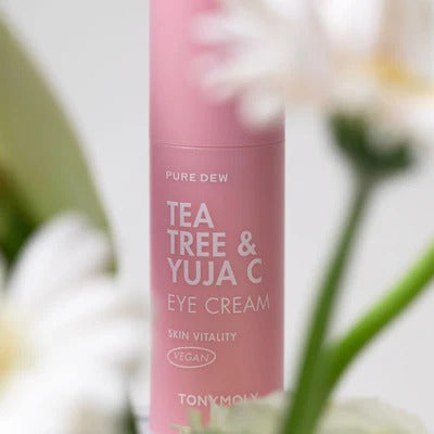 TONYMOLY Pure Dew Tea Tree & Yuzu Seed Vitality Eye Cream 30ml