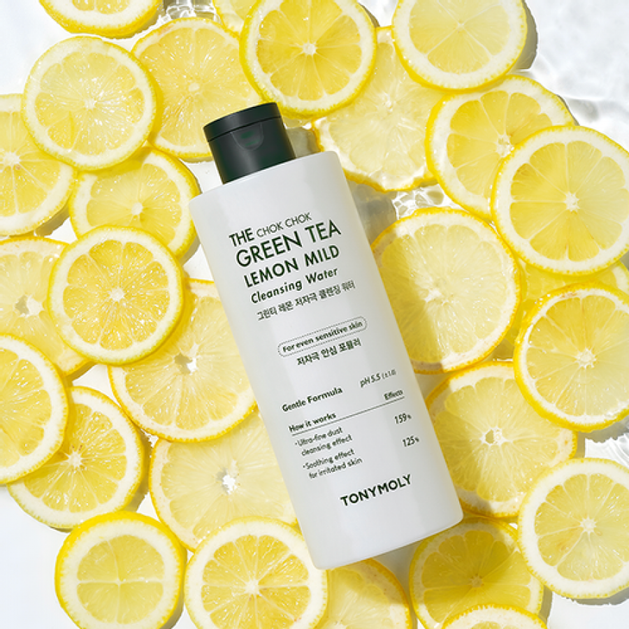 TONYMOLY The Chok Chok Green Tea Lemon Mild Cleansing Water 300ml