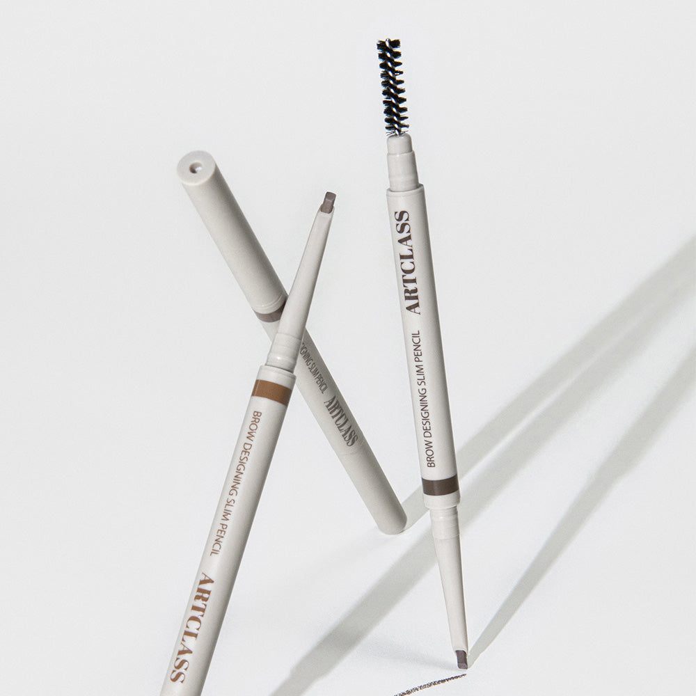 TOO COOL FOR SCHOOL Art Class Brow Designing Slim Pencil with three shades on white background