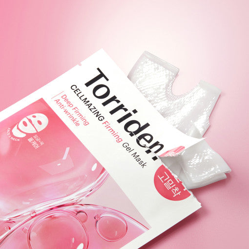 TORRIDEN Cellmazing Low Molecular Collagen Firming Gel Mask | Kool Seoul