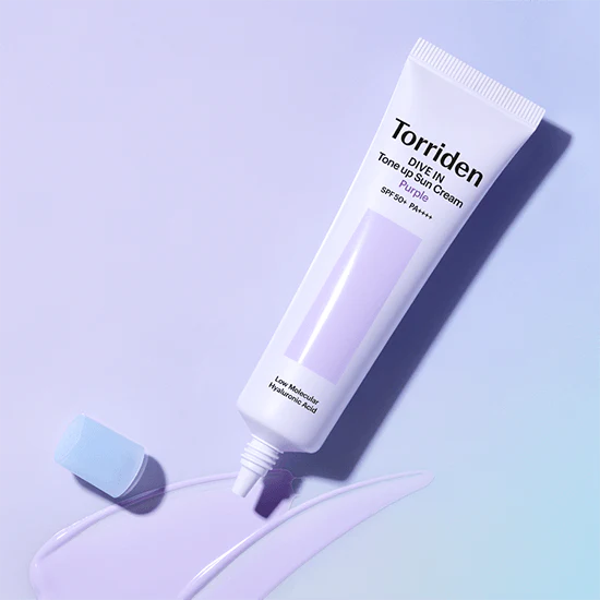 TORRIDEN Dive In Tone Up Sun Cream Purple 50+PA++++ 60ml