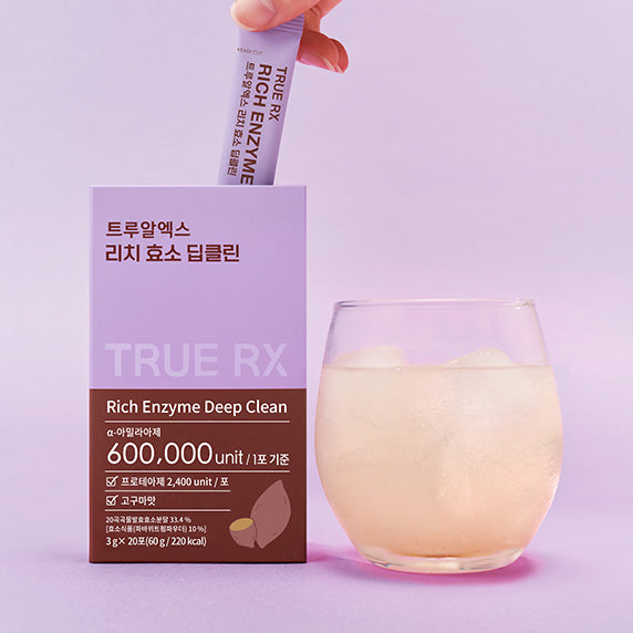 TRUE RX Rich Enzyme Deep Clean 20 Packs 1 Box