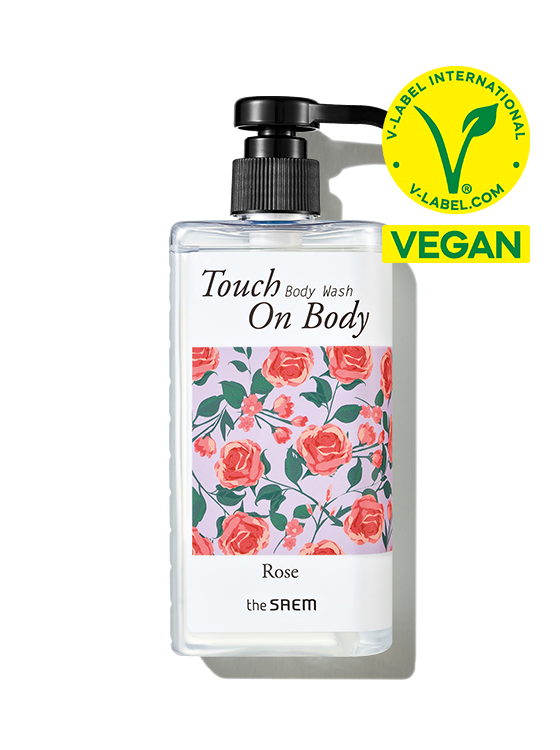THE SAEM Touch On Body Rose Body Wash 300ml | Kool Seoul