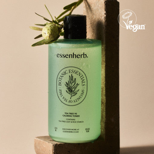 ESSENHERB Tea Tree 90 Calming Toner 320ml | Kool Seoul