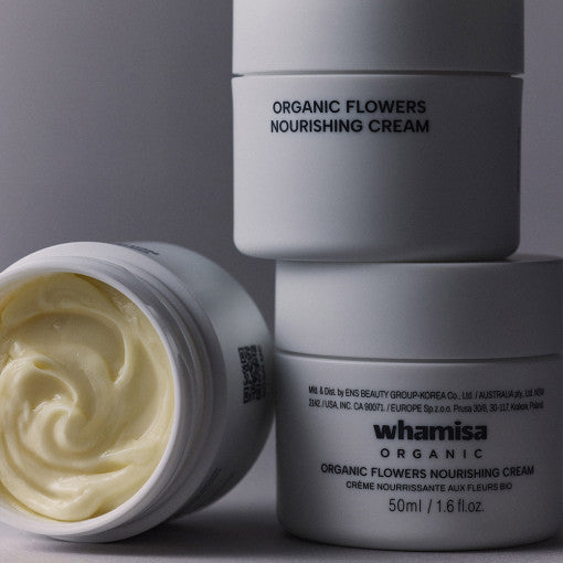 WHAMISA Organic Flowers Nourishing Cream 50ml | Kool Seoul