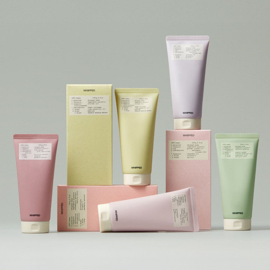 Whipped Vegan Pack Cleanser Tube 130ml