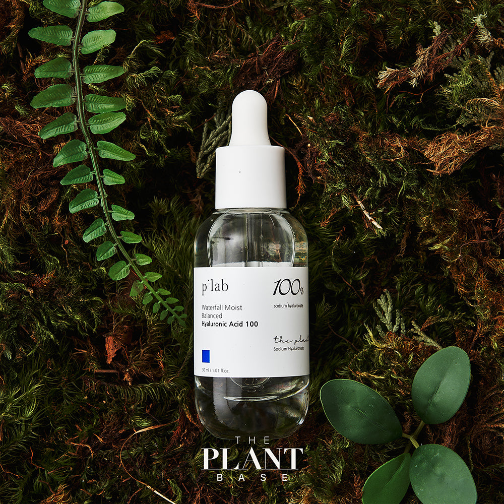 THE PLANT BASE Waterfall Moist Balanced Hyaluronic Acid 100 30ml | Kool Seoul
