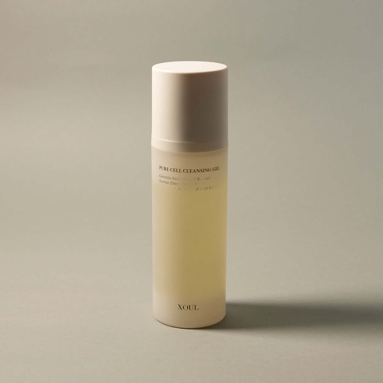 XOUL Pure Cell Cleansing Gel 130ml bottle on a neutral background