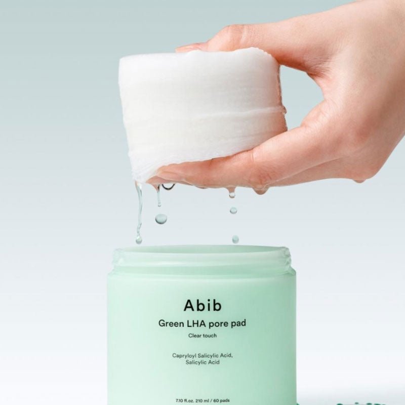 ABIB Green LHA Pore Pad Clear Touch 60 Sheets