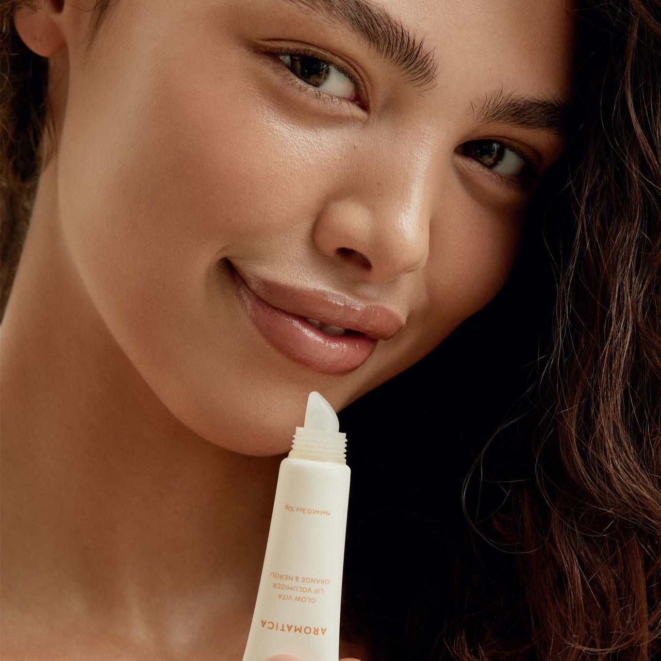 AROMATICA Glow Vita Lip Volumizer Orange & Neroli | Kool Seoul