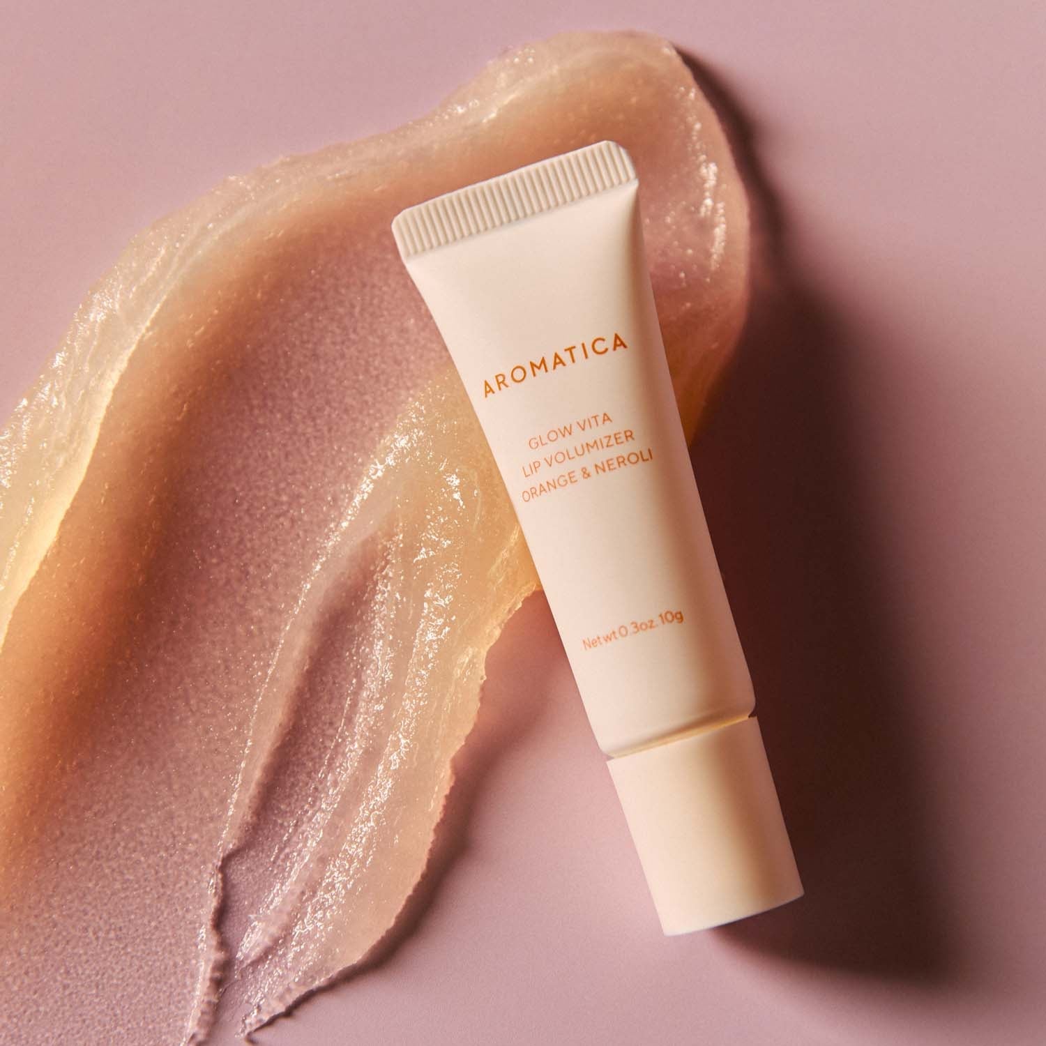 AROMATICA Glow Vita Lip Volumizer Orange & Neroli | Kool Seoul