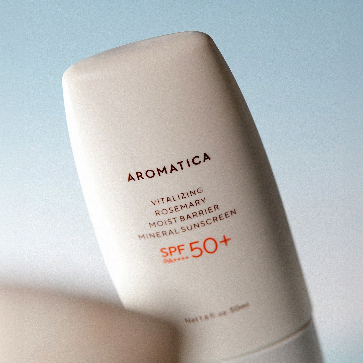 AROMATICA Vitalizing Rosemary Moisture Barrier Sunscreen 50ML bottle SPF 50+