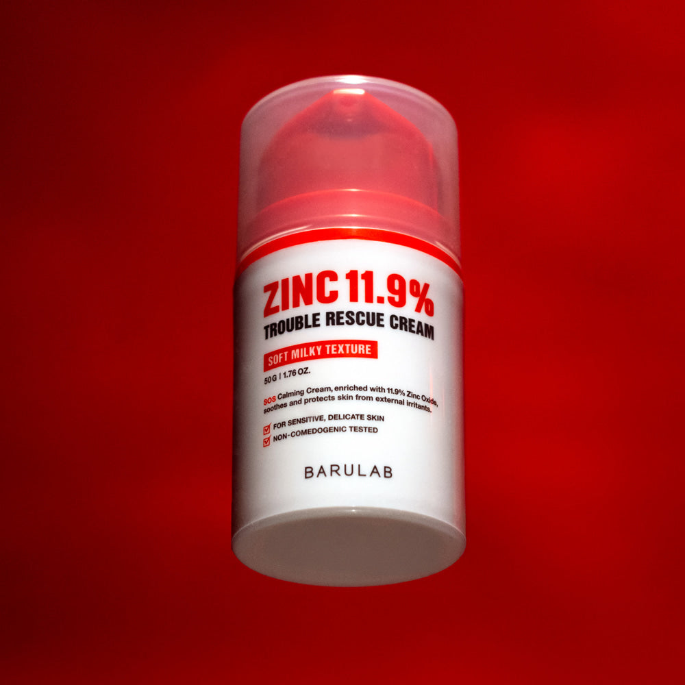 BARULAB Zinc 11.9 Percent Trouble Rescue Cream | Kool Seoul