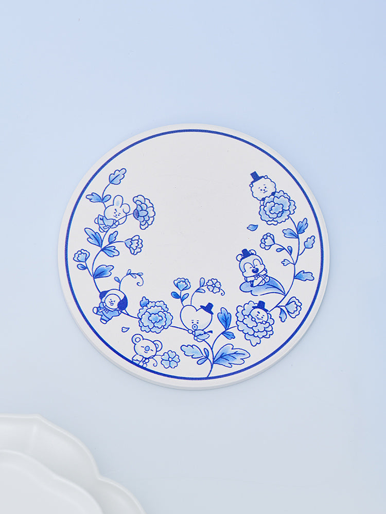 BT21 CERAMIC COASTER K-HANGARI