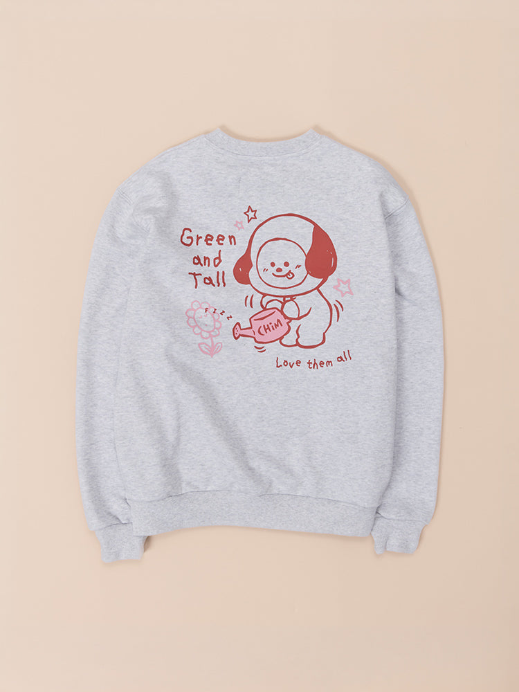 BT21 CHIMMY Basic Sweatshirt 2026 F/W - image 1