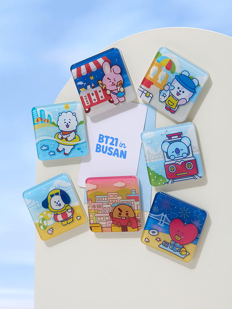 BT21 MAGNET BUSAN