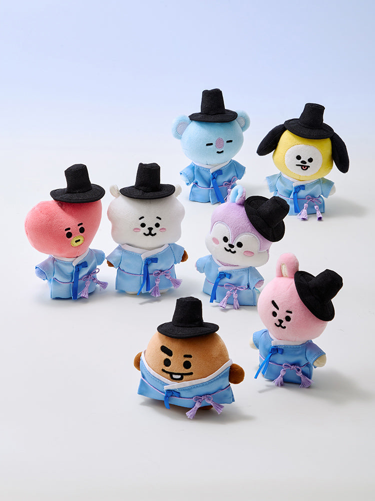 BT21 PLUSH KEYRING K-SEONBI