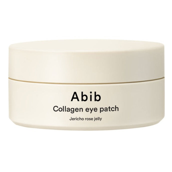 ABIB Collagen Eye Patch Jericho Rose Jelly 90g in white jar packaging
