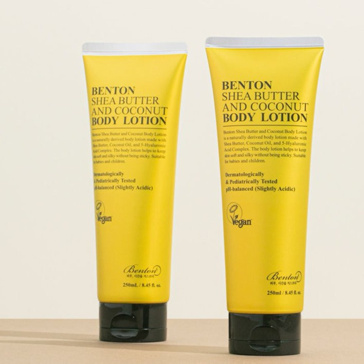 BENTON Shea Butter And Coconut Body Lotion 250ml | Kool Seoul