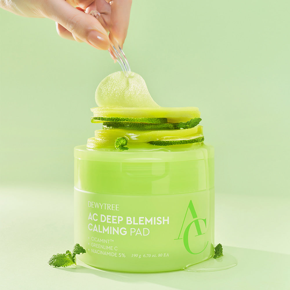 DEWYTREE AC Control EX Deep Trace Soothing Blemish Pads 80 Sheets | Kool Seoul