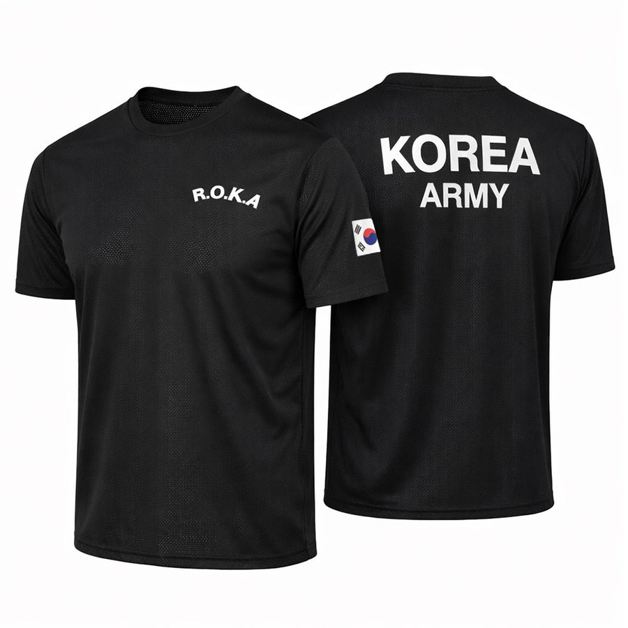 ASORT ROKA Korea Army - Tech T-shirt (Black)