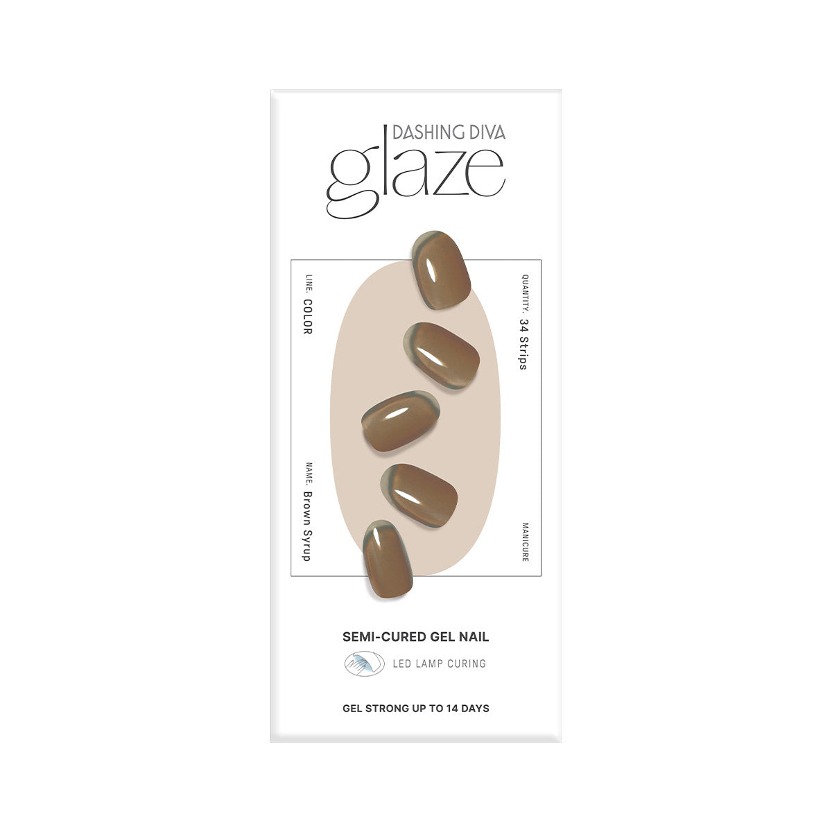 DASHING DIVA GLAZE Brown Syrup | Kool Seoul