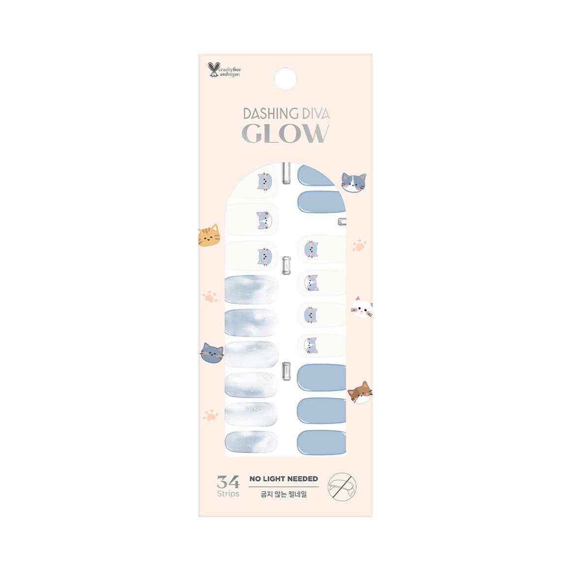 DASHING DIVA GLOW Blue Meow - No Lamp | Kool Seoul