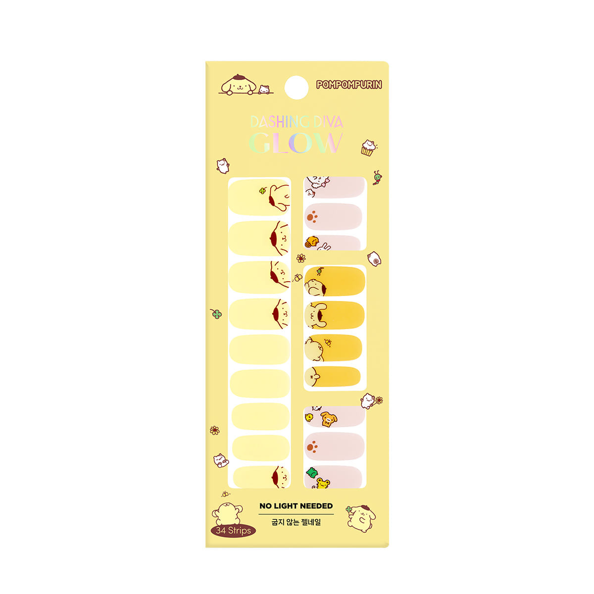 DASHING DIVA GLOW Pompompurin Find Me - No Lamp | Kool Seoul