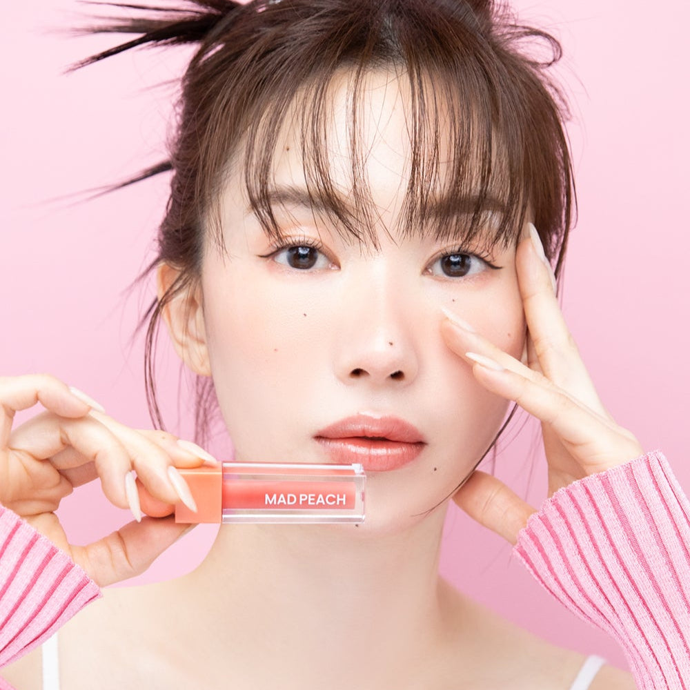 IVI MAD PEACH Glow Fit Mood Gloss | Kool Seoul