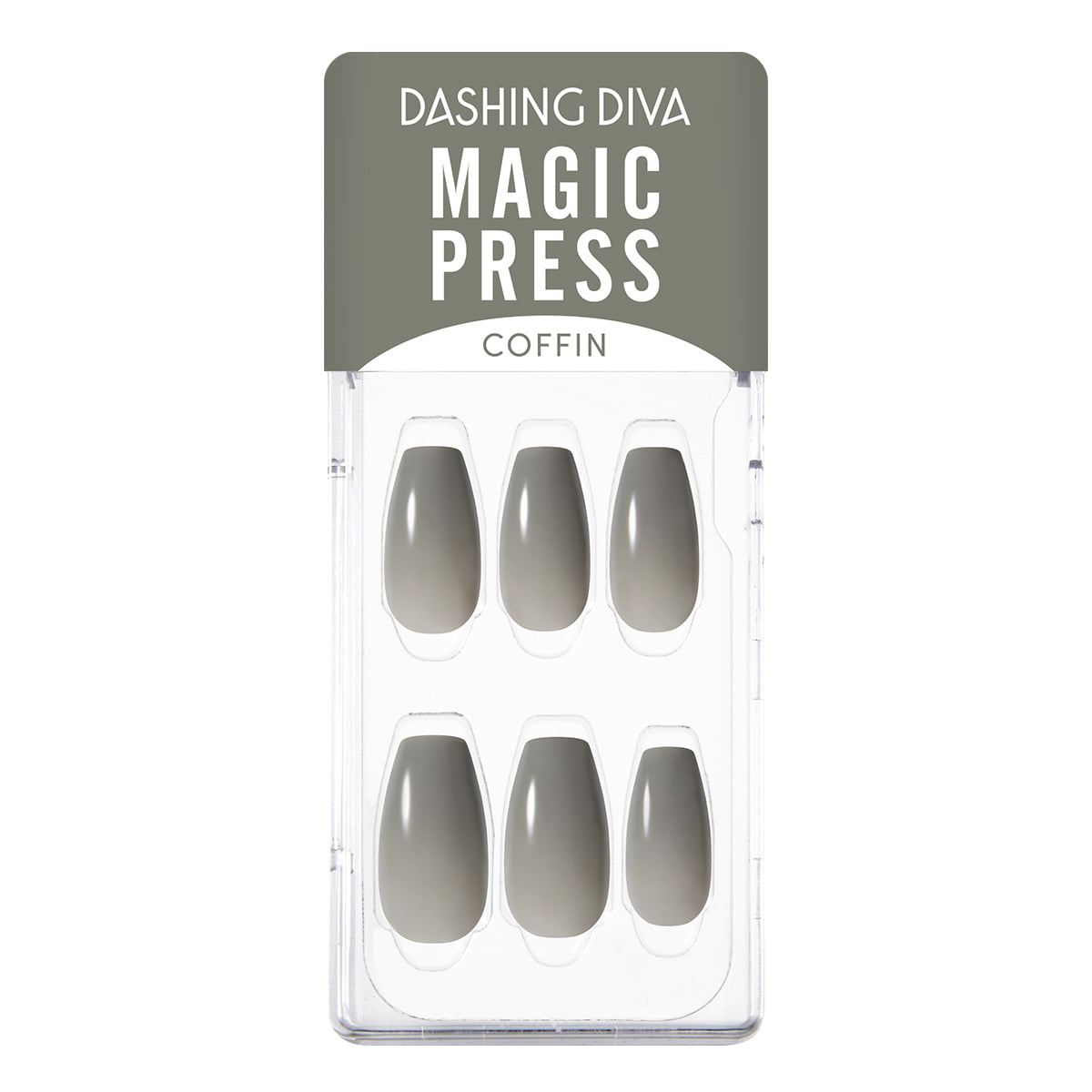 DASHING DIVA MAGIC PRESS Ash Khaki - Coffin | Kool Seoul