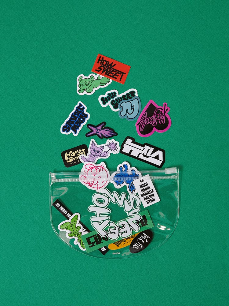 NewJeans How Sweet PVC Sticker Pack - image 1