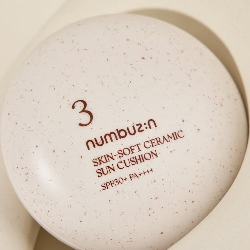 NUMBUZIN N.3 Skin-Soft Ceramic Sun Cushion SPF50+ | Kool Seoul
