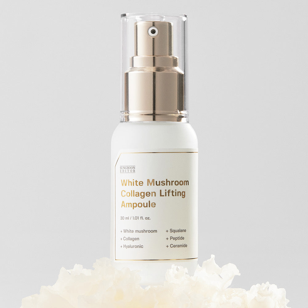 SUNGBOON EDITOR White Mushroom Collagen Lifting Ampoule 30ml | Kool Seoul