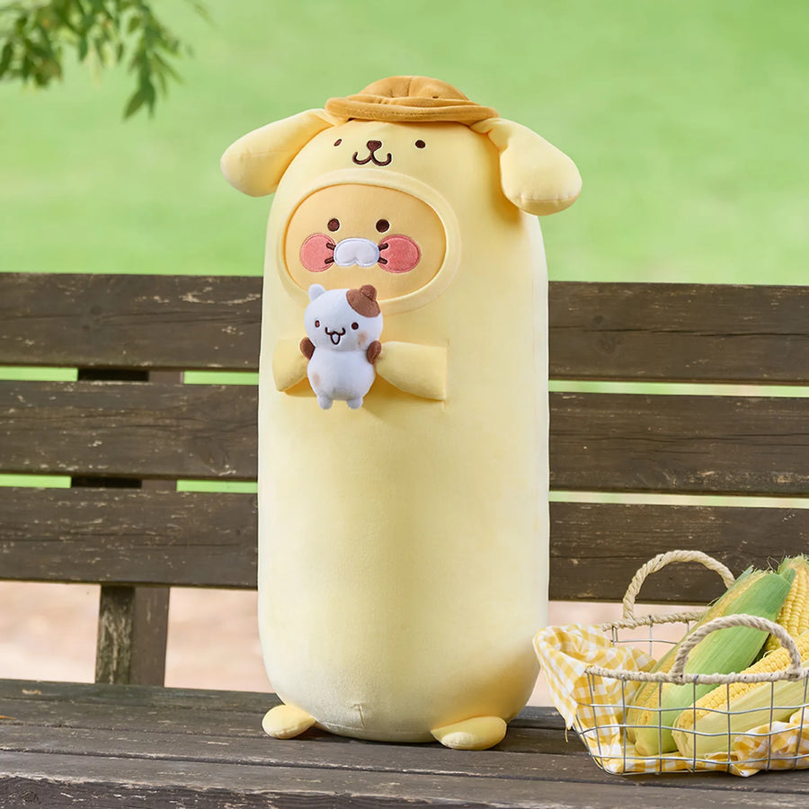 Long Pillow Plush Pompompurin X Friends Long Pillow - Kakao Friends