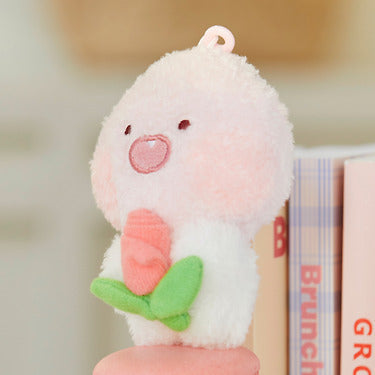 Kakao Friends - キーチェーン ぬいぐるみ リトルアピーチ