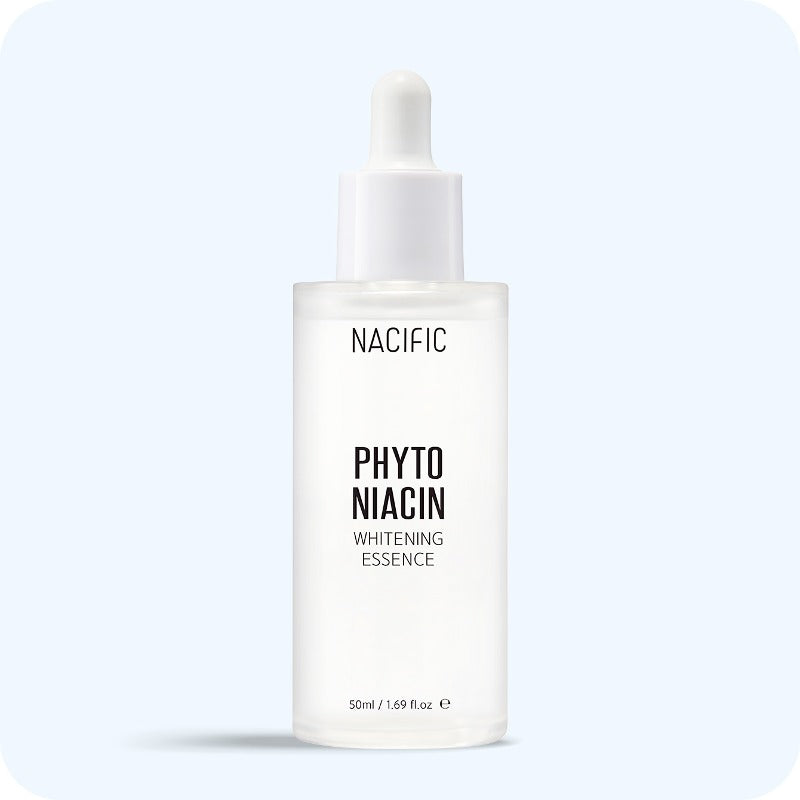NACIFIC Phyto Niacin Whitening Essence bottle for radiant and hydrated skin with niacinamide and patented whitening ingredient.