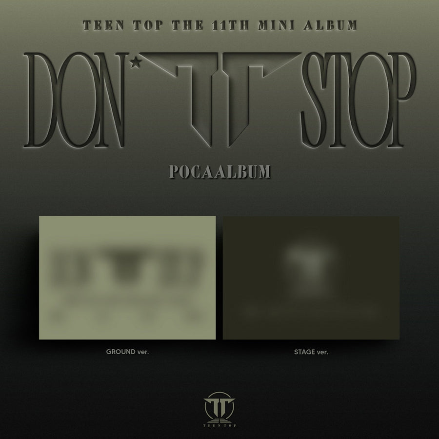 Teen Top - DON'T STOP - GROUND / STAGE Ver. - EP Album