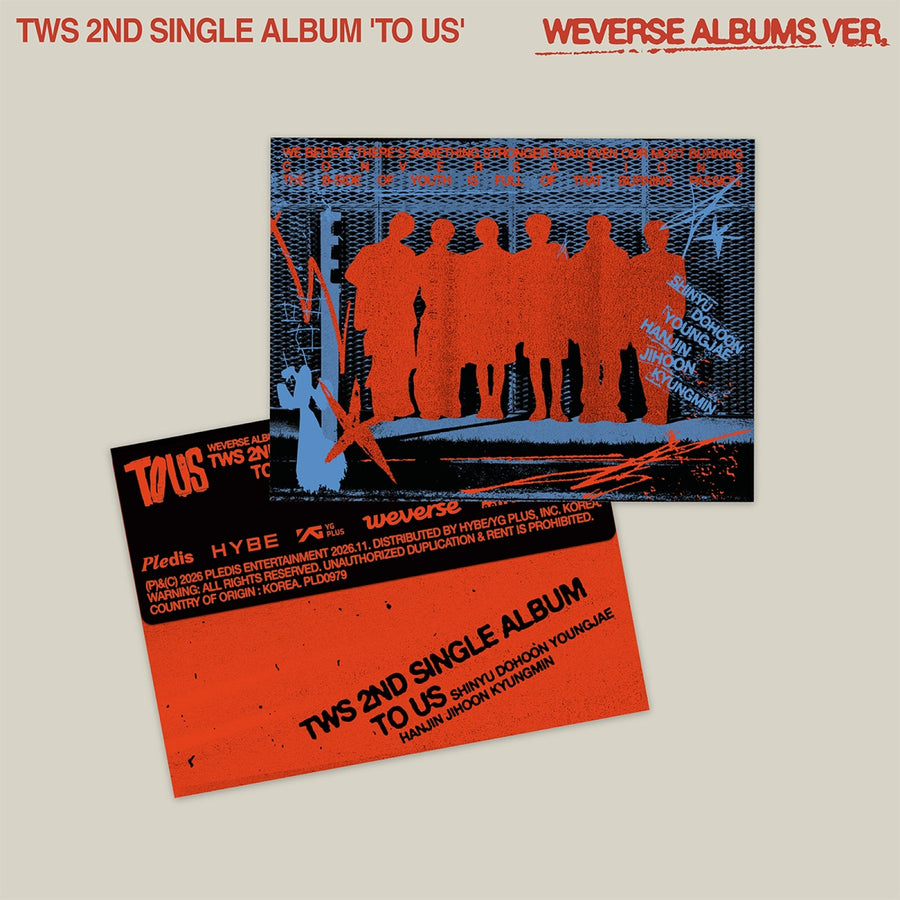 TWS - TO US - Weverse Albums Ver. - Single Album