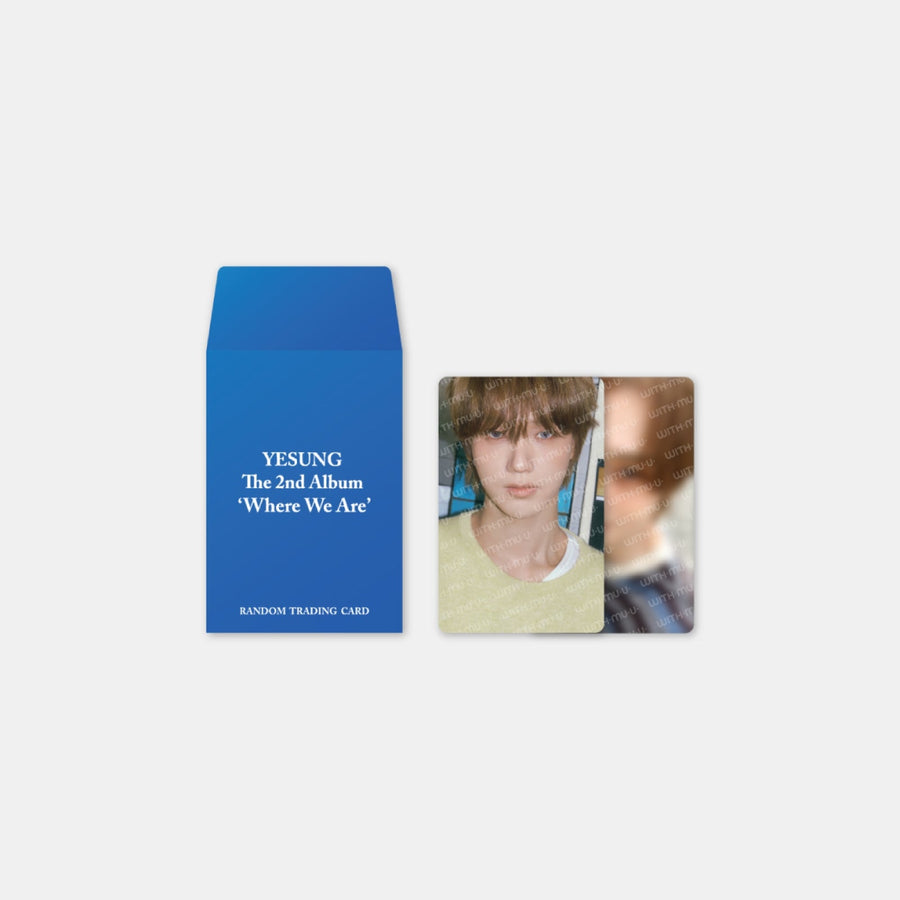 Yesung - Random Trading Card - Where We Are Ver. - Official MD